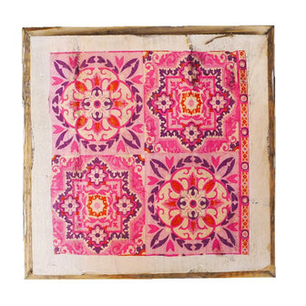 Dutch Mood wd tile old dutch india pink out