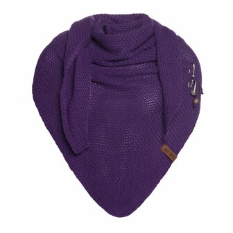 Knit Factory Coco Omslagdoek Purple